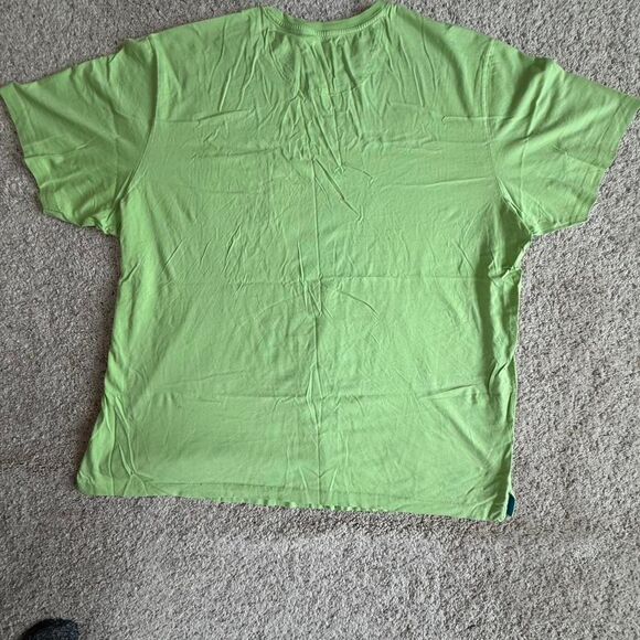 Tommy Bahama T-Shirt 3XLB Big & Tall Lime Green Island Life Tee - Picture 6 of 7